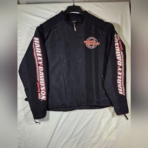 Harley-Davidson Black Racing Jacket for Men